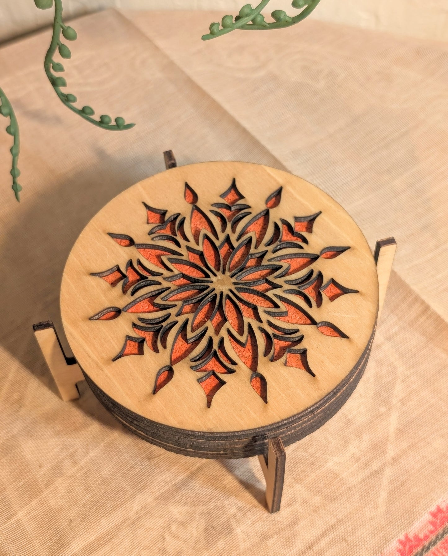 Mandala Coaster Set